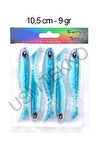 Silikon Balık Sasi Yem 5 Adet 10.5cm 9 Gr Rapala Lures Yapay Yem Turna Levrek Silikon Yem