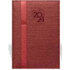 Lizy 17X24 Thermo Deri Kalemlikli Günlük Ajanda Kırmızı