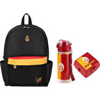Taraftar Galatasaray Çanta+ Suluk+ Beslenme Kabı Set3