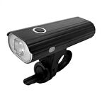 Schulzz 800 Lümen 3xT6 Led Type-C ile Şarj Edilebilir Bisiklet Farı