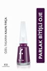 Flormar Klasik Parlak Bitişli Yüksek Pigmentli Oje - Nail Enamel- 410 Lavender Dreams New- 8682536036016