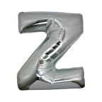 Periboia Gümüş Rengi Folyo Balon 1 Metre