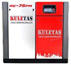 Kuletaş İnvertör Motorlu Endüstriyel Vidalı Hava Kompresörü 75 Hp