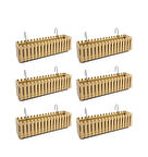 Omnipazar SO-İB02 Askılı Balkon Saksı Takım 9 lt Gold 6 Adet