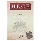 Hece Aylık Edebiyat Dergisi Sayı: 185 Mayıs 2012