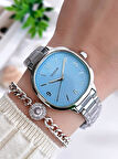 Coliseum Özel Tasarım Vintage Seri Kadın Kol Saati+ Bileklik Hediyeli CL8365.BM4