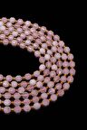 6x5 MM Pembe Kuvars Taşı Dizi