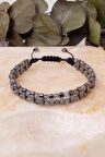 Kyanit Taşı ve Hematit Taşı Bileklik