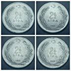 Escoines Koleksiyon 39963679f93fd9c82b 1960/61/62/63/64/65/66/67/68/69 2½Lira takım ÇT/ÇÇT 10'lot