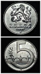 Escoines Koleksiyon 3996368dda4e209aaf 2009 Çekya 5 Korun ÇA/ÇİL Madeni Para