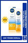 Nivea Sun SPF50 Parlama Karşıtı & Güneş Koruyucu Yüz Güneş Kremi 50 ml, Matlaştırıcı Etki