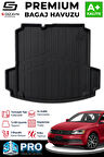 S-Dizayn VW Jetta 3D Pro Bagaj Havuzu 2011 Üzeri A+ Kalite