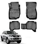 Toyota Hilux 3D Havuzlu Paspas 2010-2016