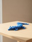 Eklemli Ejderha 3 Renkli 28 Cm - Dekoratif 3D Maket Hediyelik 1,8cm