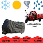 Arora Moped 21000 Kasalı Motor Brandası Su Geçirmez