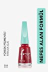 Flormar Nefes Alan Parlak Oje- Breathing Color Nail Enamel - 018 Rıch Gırl- 8682536054270