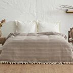 Karaca Home Kh Levı Sutlu Kahve Cıft Kısılık Pıke