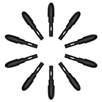 Veikk S640ve A30 Grafik Tablet Kalemi Için 10 Adet UÇ-NipP01