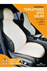 Meka Part Oto Koltuk Koruyucu Kılıf 5 Parça Universal Bej 2+3 %100 Pamuk