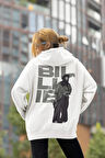 Billie Eilish Baskılı Unisex Oversize Tasarım Şarkıcı Hoodie