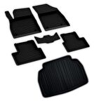 Toyota C HR Ferrous 4D Paspas ve Stepnesiz 3D Bagaj Havuzu 2016 2022