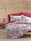 Cotton Box Dual Çift Kişilik Nevresim Takımı Vilda Bordo