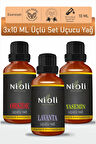 Nioli Orkide, Lavanta, Yasemin Esansiyel Uçucu Yağ Buhurdanlık Yağı Aromaterapi Yağı 10 ML