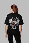 Slipknot Maggot Baskılı Unisex Oversize Müzik Grubu Tişört