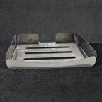 KİTARO KENDİNDEN YAPIŞKANLI VE VİDALI SABUNLUK KROM