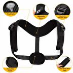 Ankaflex Dik Duruş Durmayı Sağlayan Postureks Korsesi Bel Sırt Omuz Ağrısı Kamburluk Önleyici Destek