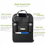 Araç içi Bardak Tutucu Araba Oto Araç İçi Koltuk Arkası Organizer Koltuk Arkası Bardaklık Organizer