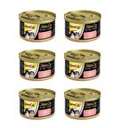Gimcat Shinycat Tavuk Etli Yavru Kedi Konsevesi 6x70 Gr