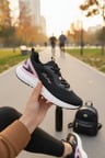 Enoch Kadın Spor Ayakkabı Dinamik Tasarımlı File Saya Ve Yüksek Yastıklamalı Comfort Tabanlı Koşu Ve Yürüyüş Sneaker