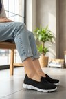 Enoch Kadın Triko Full Ortopedik Şeker Hastalarına Uygun Günlük Kullanım Yürüyüş Sneakers Ayakkabı