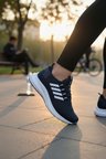 Enoch Ortopedik Ultra Hafif Şeritli Fileli Çoraplı Sneaker Spor Ayakkabı