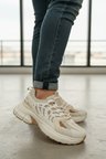 Enoch Kadın Kafes Detaylı Kalın Tabanlı Rahat Günlük Sneaker Spor Ayakkabı