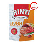 Rinti Tavuk Etli Köpek Yaş Maması 400 Gr x 4 Adet