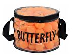Butterfly Training Masa Tenisi Topu 100'lü Çanta-Turuncu 16005B-O