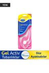 Scholl Gel Actıv Düz Ayakkabılar İçin Tabanlık Jel Konforu