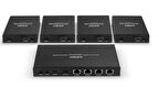 Lindy LIN-38262 70 Mt 4 Port HDMI 4K 60Hz HDMI Mesafa Uzatıcısı