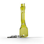 Lindy LIN-40633 Sarı RJ45 Port Erişimi Engelleyici Açma Anahtarı