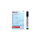 Edding (E-260) Beyaz Tahta Kalemi Siyah 10 Lu