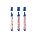 Edding 260 Beyaz Tahta Kalemi Mavi 3 Lü Set 