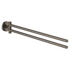 Grohe Havluluk İkili 44 cm Essentials Br.Hard Graphite - 40371AL1