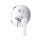 Grohe Lineare 24095001 Gümüş Banyo Bataryası