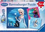 Ravensburger Fantastik 3x49 Parça Çocuk Puzzle