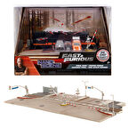 Fast & Furious Final Yarışı Tren Sahnesi Dioraması  1.65'' Die-Cast Jada Toys
