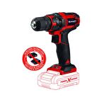 Einhell Akülü Vidalama TC-CD 18/35 Li-Solo Power X-Change (Li-Ion, 18 V, 550 dak.-1, 35 Nm, 10 mm mandren, akü ve şarj cihazı dahil değildir)  