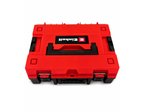 Einhell Orijinal E-Case S-F sistem kasası (maks. 25 kg, aksesuar ve aletlerin evrensel olarak depolanması ve taşınması, istiflenebilir, su sıçramasına dayanıklı, 2x köpük ek dahil) - 4540011