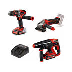 Einhell Te-Tk 18/3 (Cd+Ag+Hd) Elektrikli Alet Seti